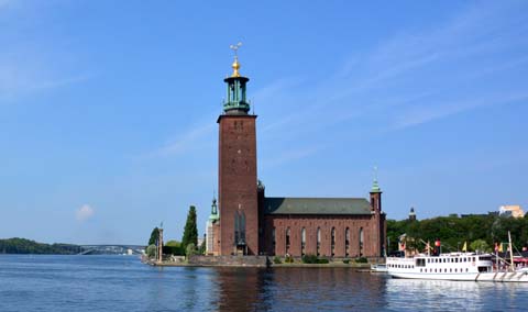 Das Stadthaus in Stockholm